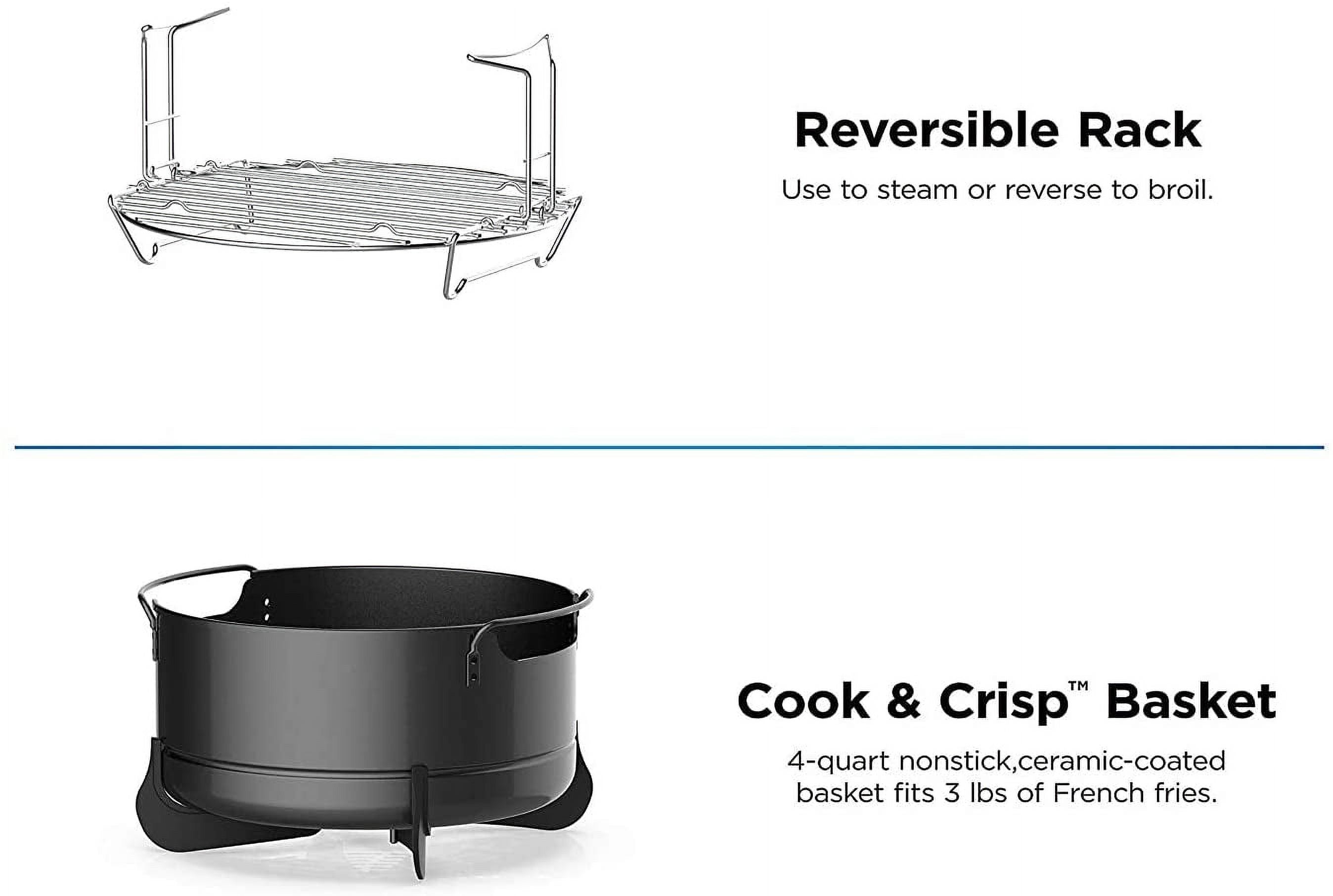Restored 8-in-1 Multi-Cooker Pressure Cooker and Air Fryer 6.5 Qt K5663