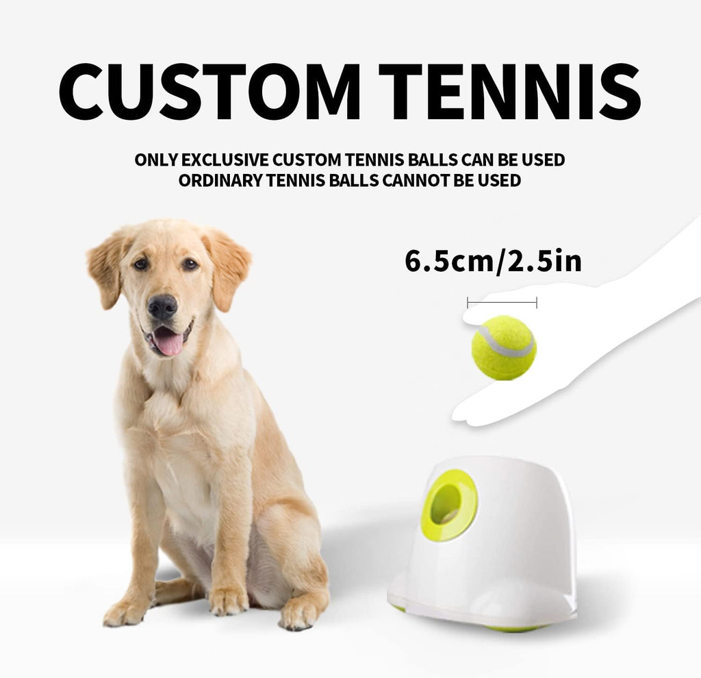 Automatic Ball Thrower for Dogs with 3 Tennis Balls P7508
