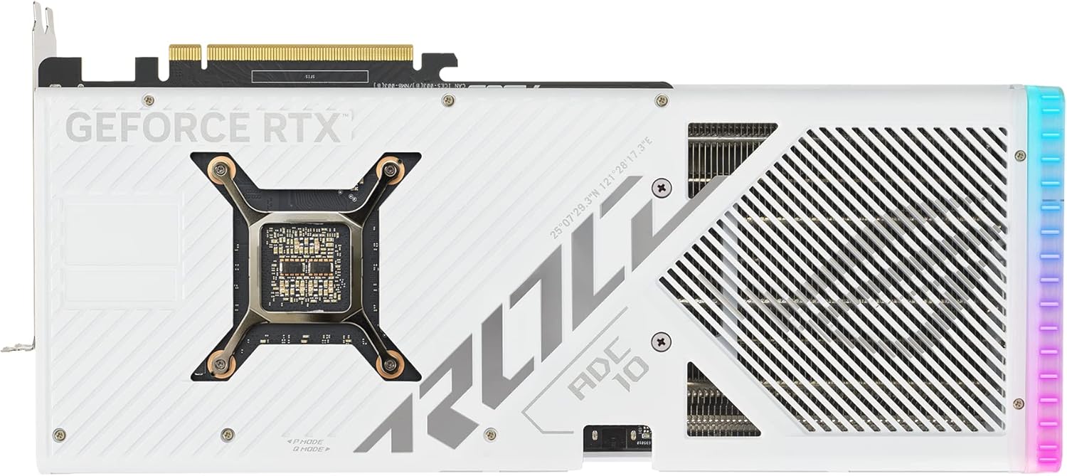 White 16GB GDDR6X PCIe 4.0 Graphics Card U159