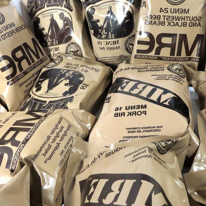3 Pack 1250 Cal MRE Meals M51223