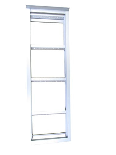 Anodized Aluminum 4 Step Flat Front Ladder Capacity 300lbs M1918