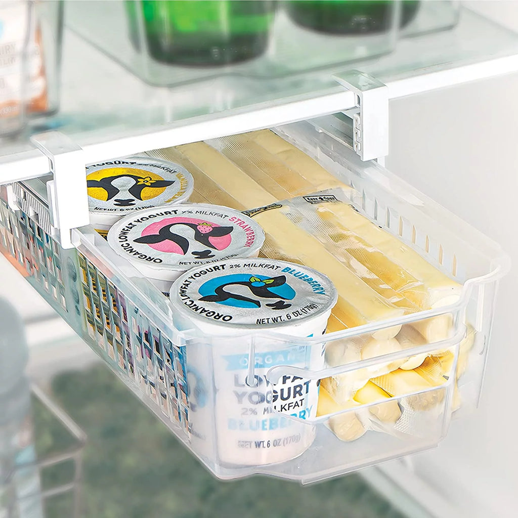 Refrigerator Pull Out Bin Drawer - Clear F823434
