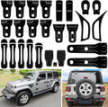 White 26PCS Exterior Decoration Trim Kit for Jeep Wrangler JL JLU F287614