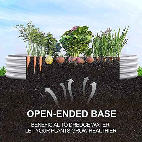 Galvanized Raised Garden Bed Kit U5602