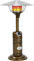 Patio Heater Gas Portable Tabletop Heater Propane with Adjustable Thermostat A953007