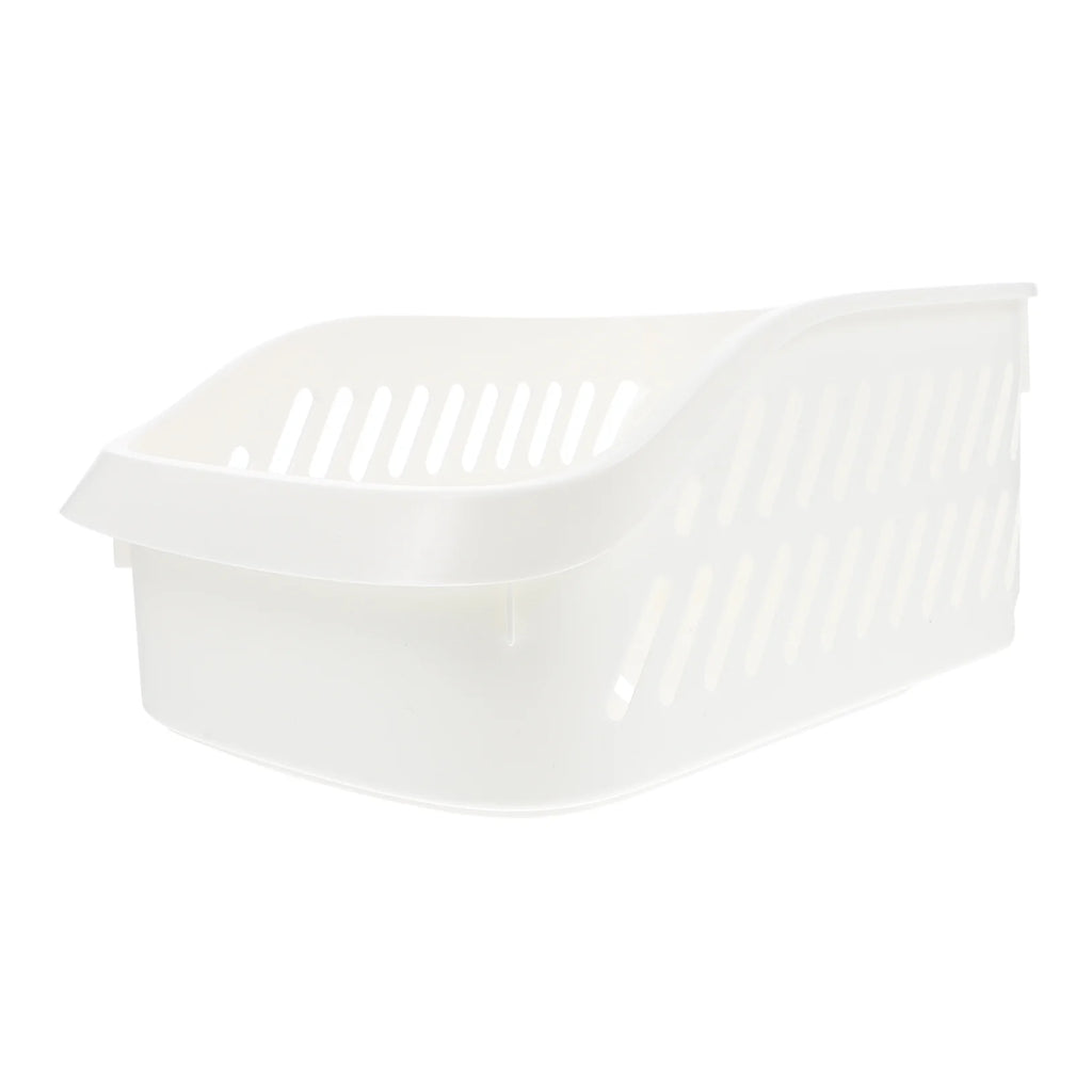 White Storage Basket Toy Bins T356966