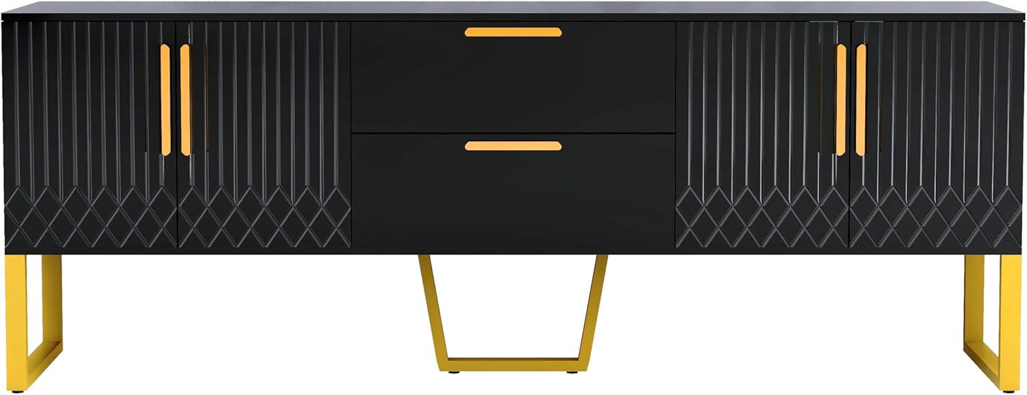 66.9" TV Stand with Drawer & Doors H7544