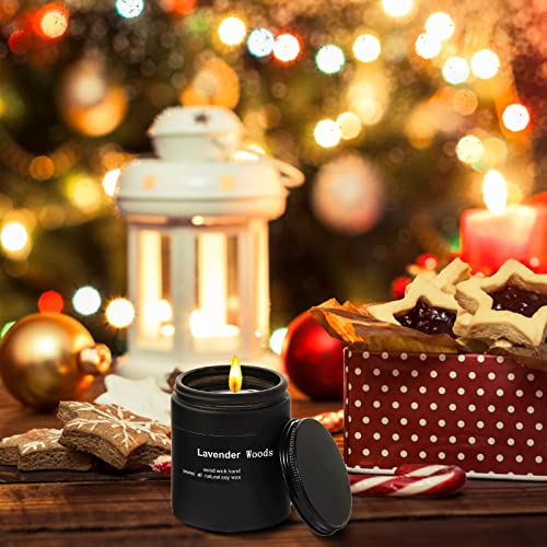 7 oz Scented Soy Candle in Black Jar V19588