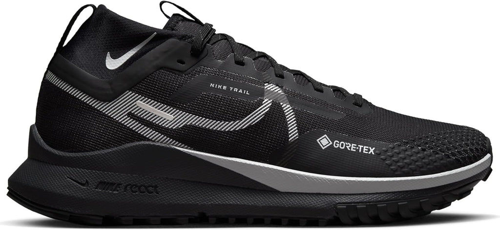 Black Wolf Grey Reflect Silver Low-Top Sneakers Q73686