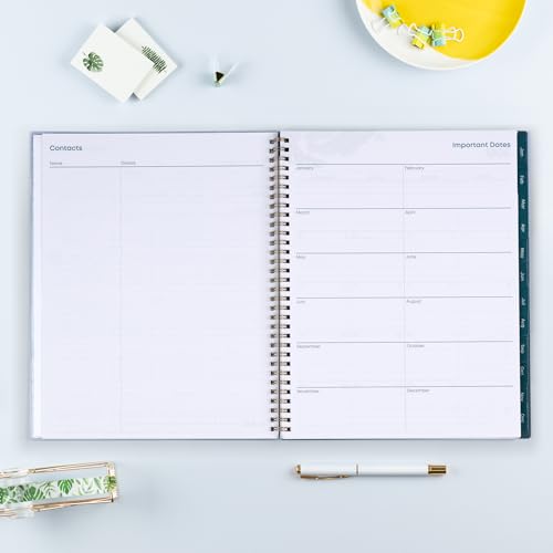 2024 Weekly and Monthly Planner, 8.5" x 11", Wirebound G930