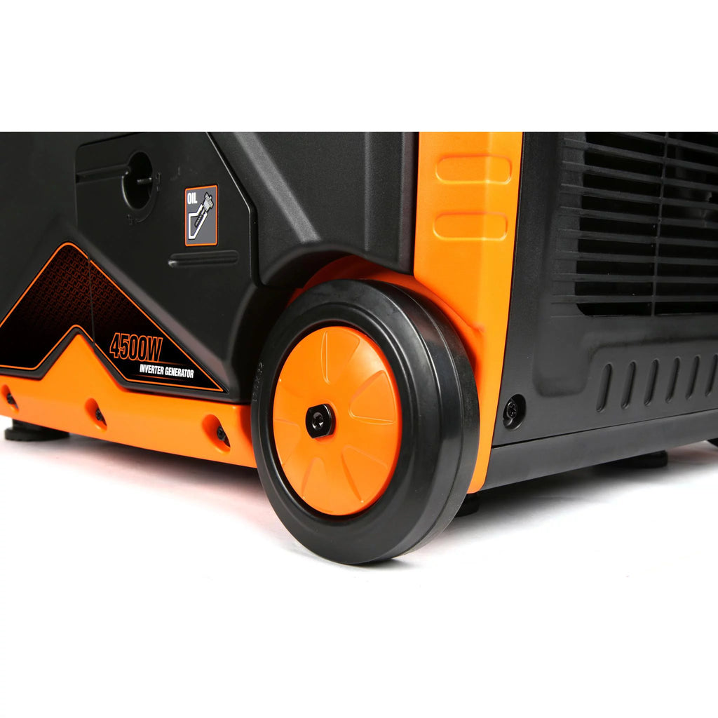4500-Watt Dual Fuel Portable Inverter Generator with Remote Electric Start B101