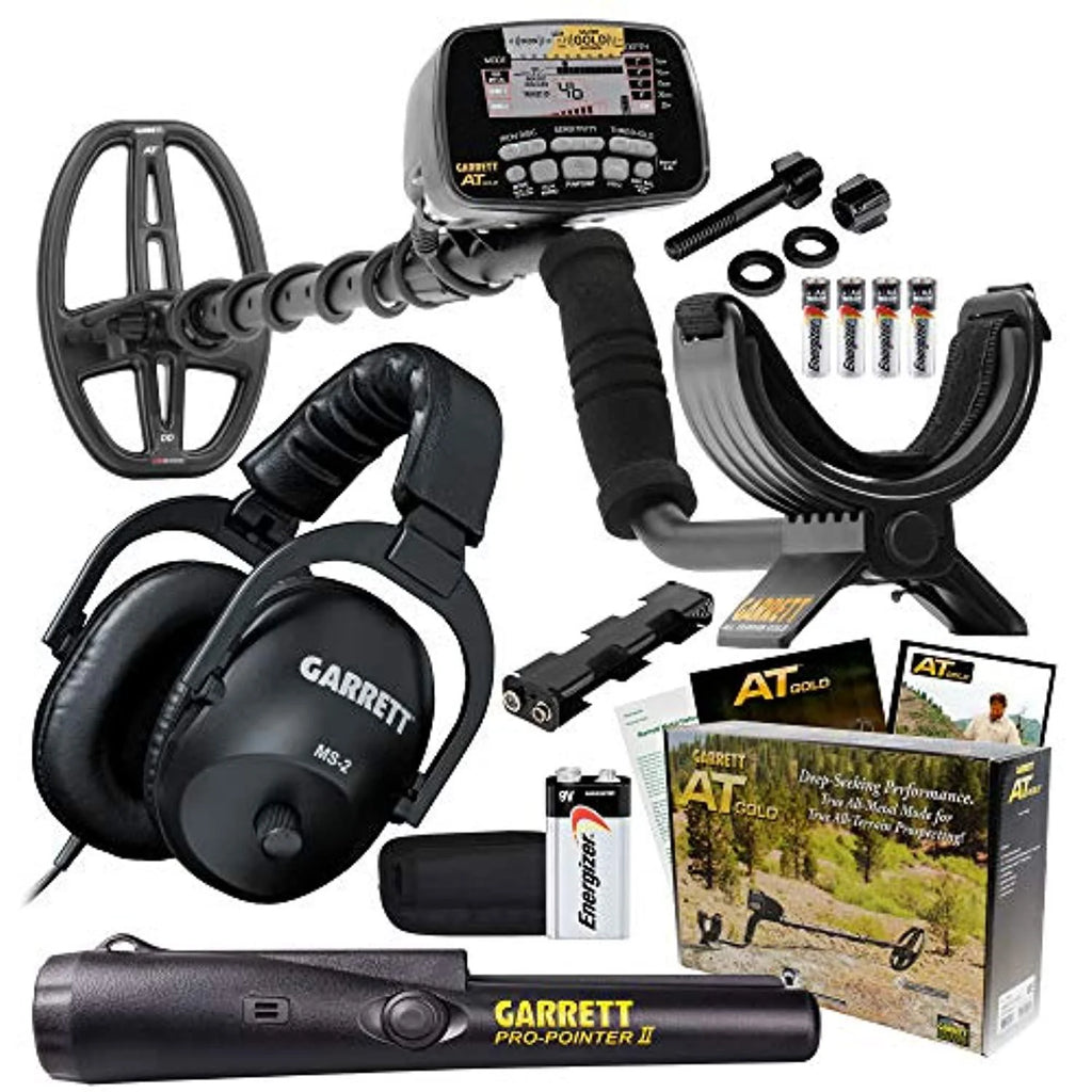 Waterproof Metal Detector with Headphones and Propointer I174