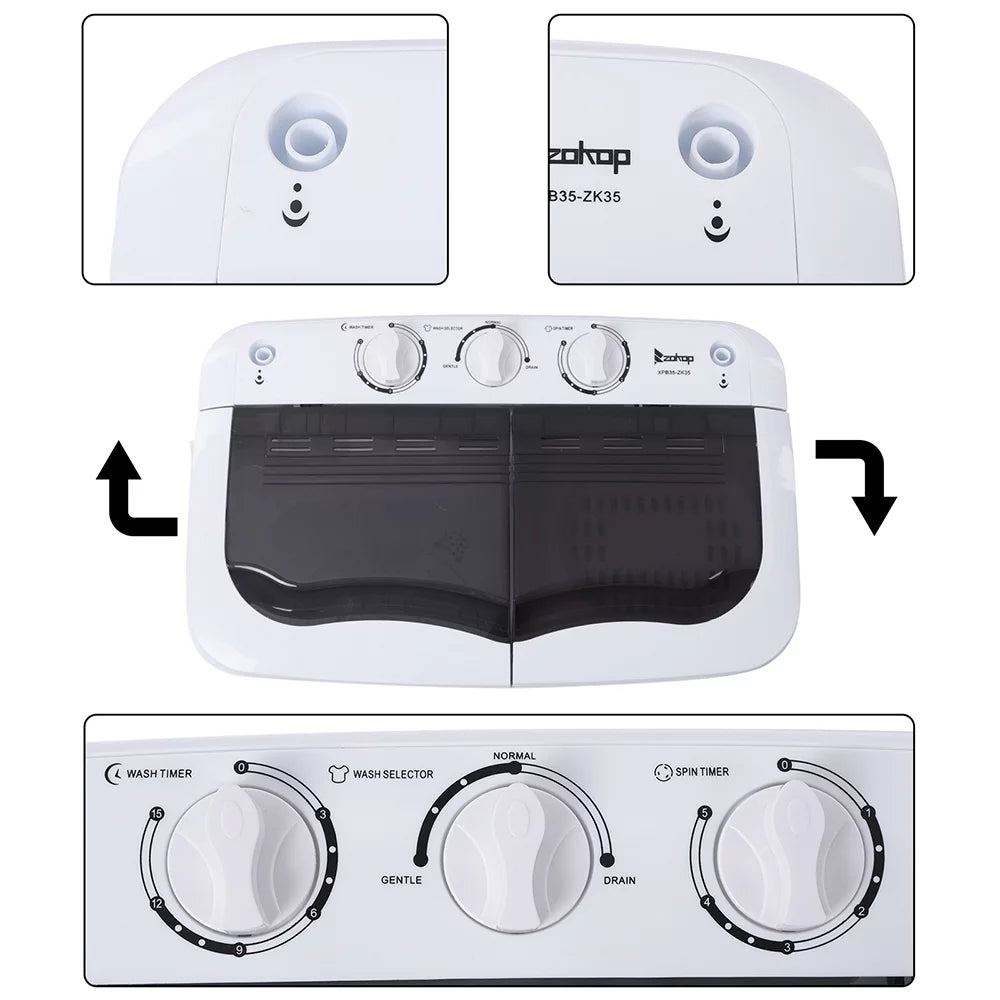 Portable Compact Washing Machine Q17630