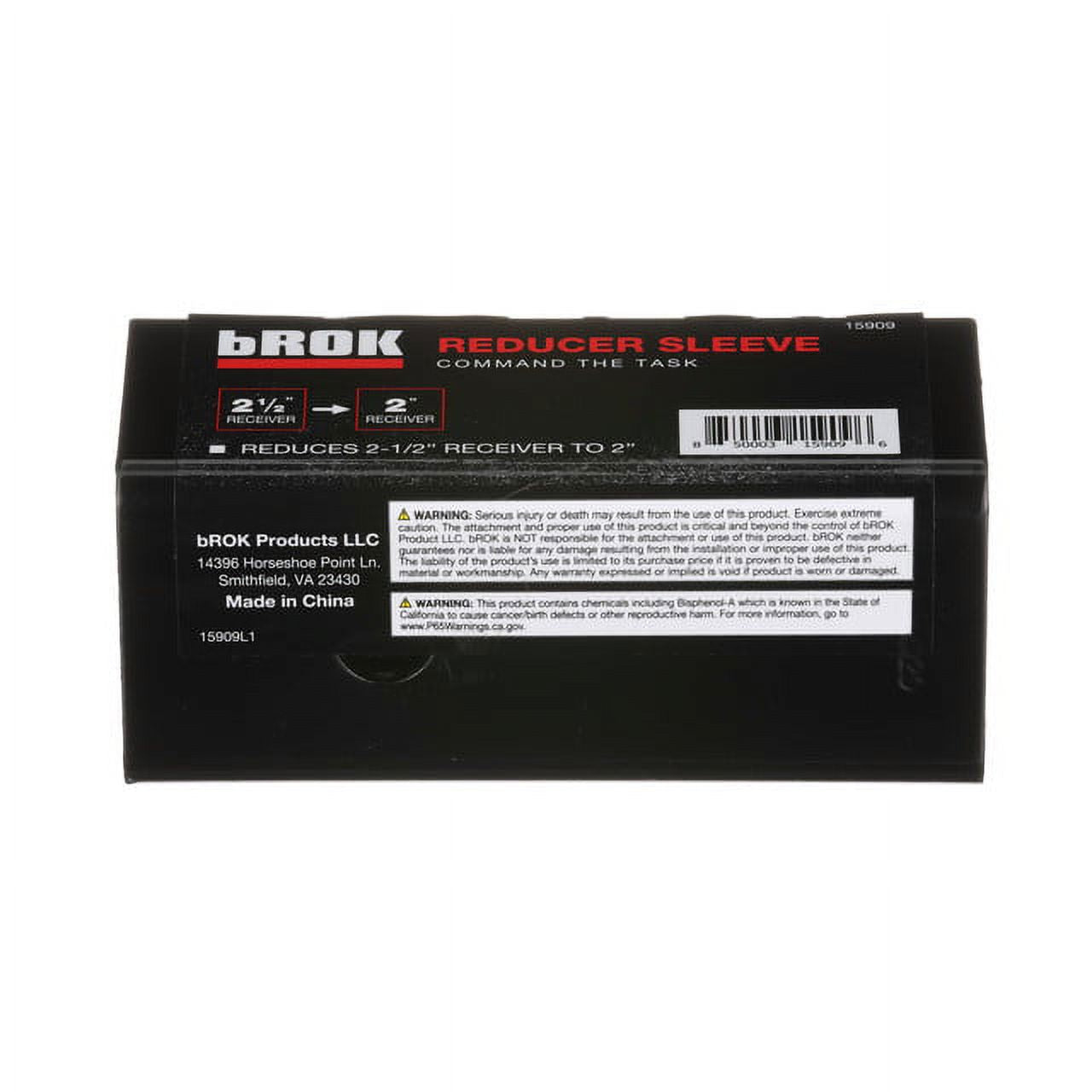 2-1/2-in to 2-in Towing Hitch Reducer Sleeve O3328