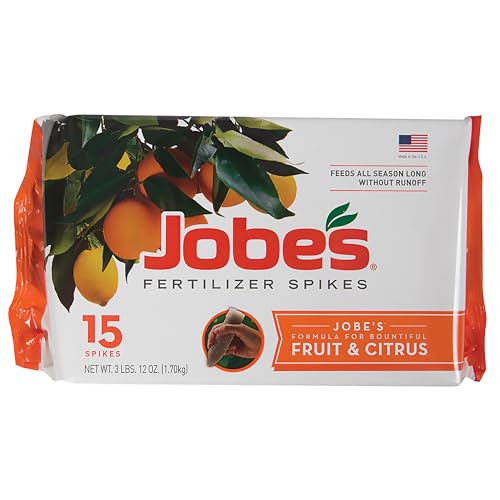 15 Count Slow Release Fertilizer Spikes for Fruit and Citrus Plants S7846