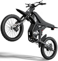 60V 3000W 36.4AH Dual Battery Electric Dirt Bike with 25" Motorcycle Tire S24158