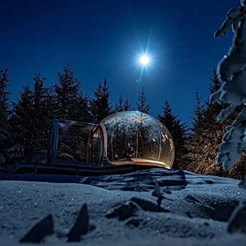 Transparent Inflatable Dome Camping Tent W91575