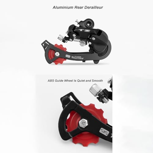 3x7 Speed Mountain Bike Gear Shift Brake Lever Set with Digital Gear Dial & Brake Cable S67461