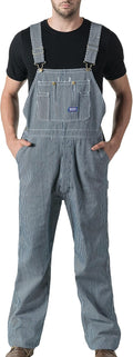 Hickory Stripe Bib Overalls P10311