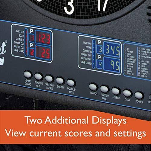Electronic Dartboard with Cabinet Doors and Integrated Scoreboard C54881