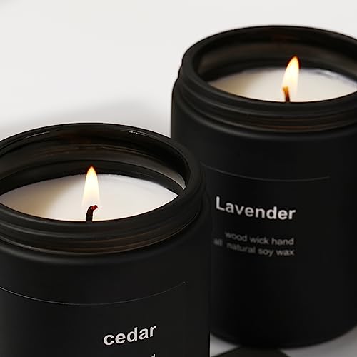 7 oz Scented Soy Candle in Black Jar V19588