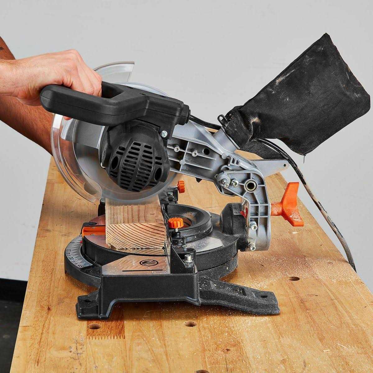 7-1/4 in. Single Bevel Compound Miter Saw N75675