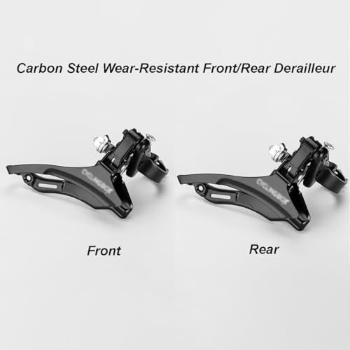 3x7 Speed Mountain Bike Gear Shift Brake Lever Set with Digital Gear Dial & Brake Cable S67461