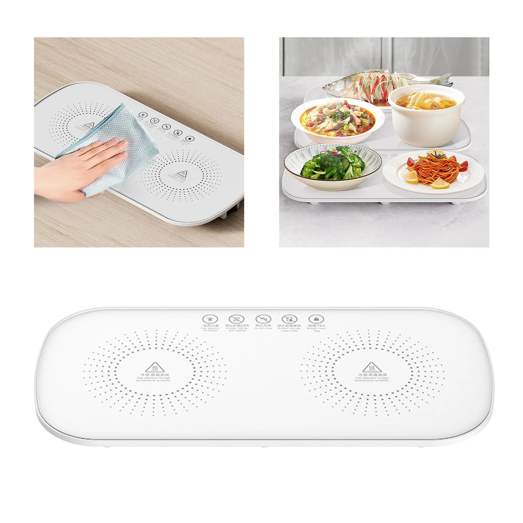 Electric Warming Tray 50W Hot Plate Food Warmer T16475