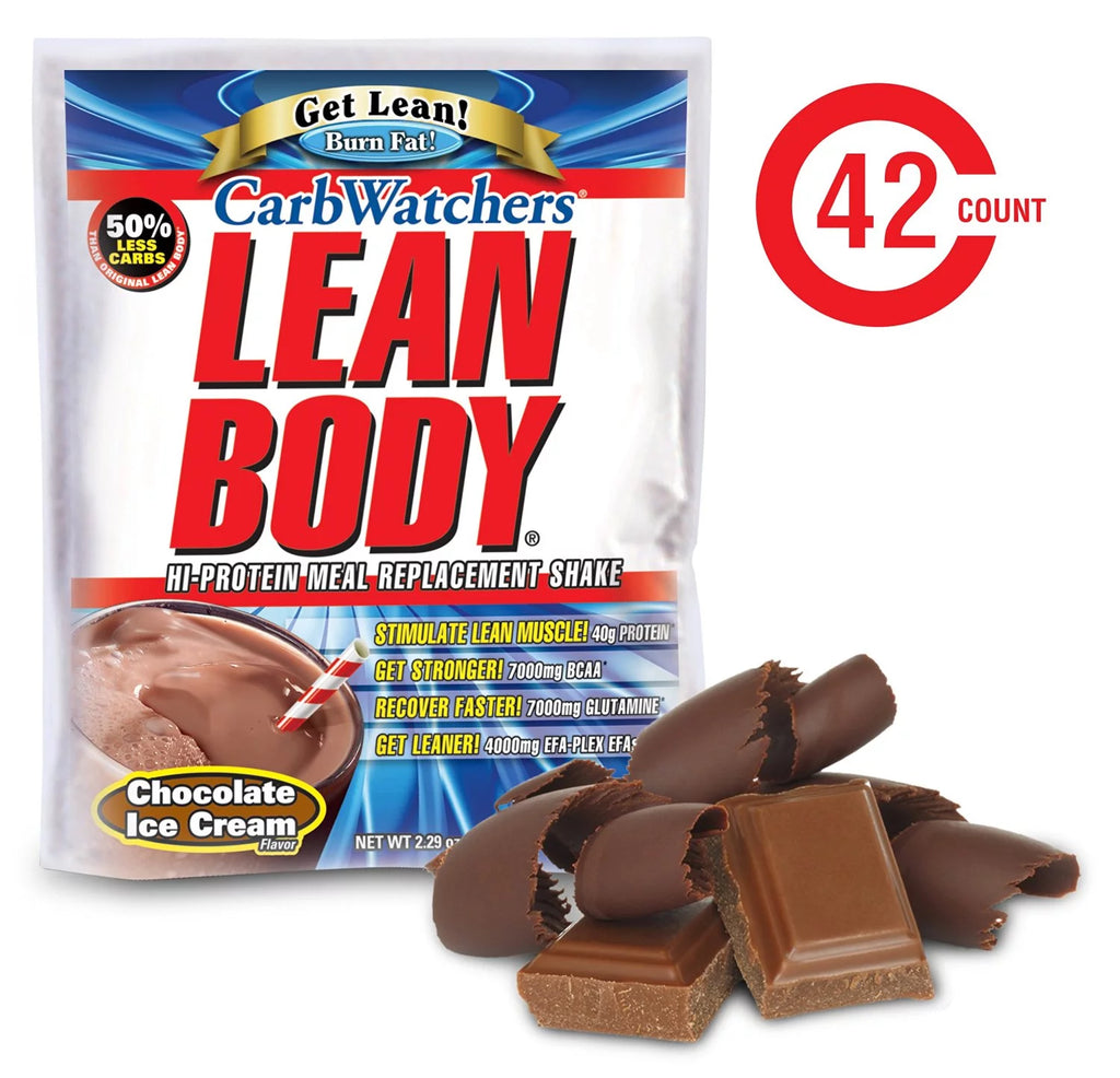 Chocolate Ice Cream Hi-Protein Meal Replacement Shake, 2.29-Ounce Packets (Pack of 42) J142743