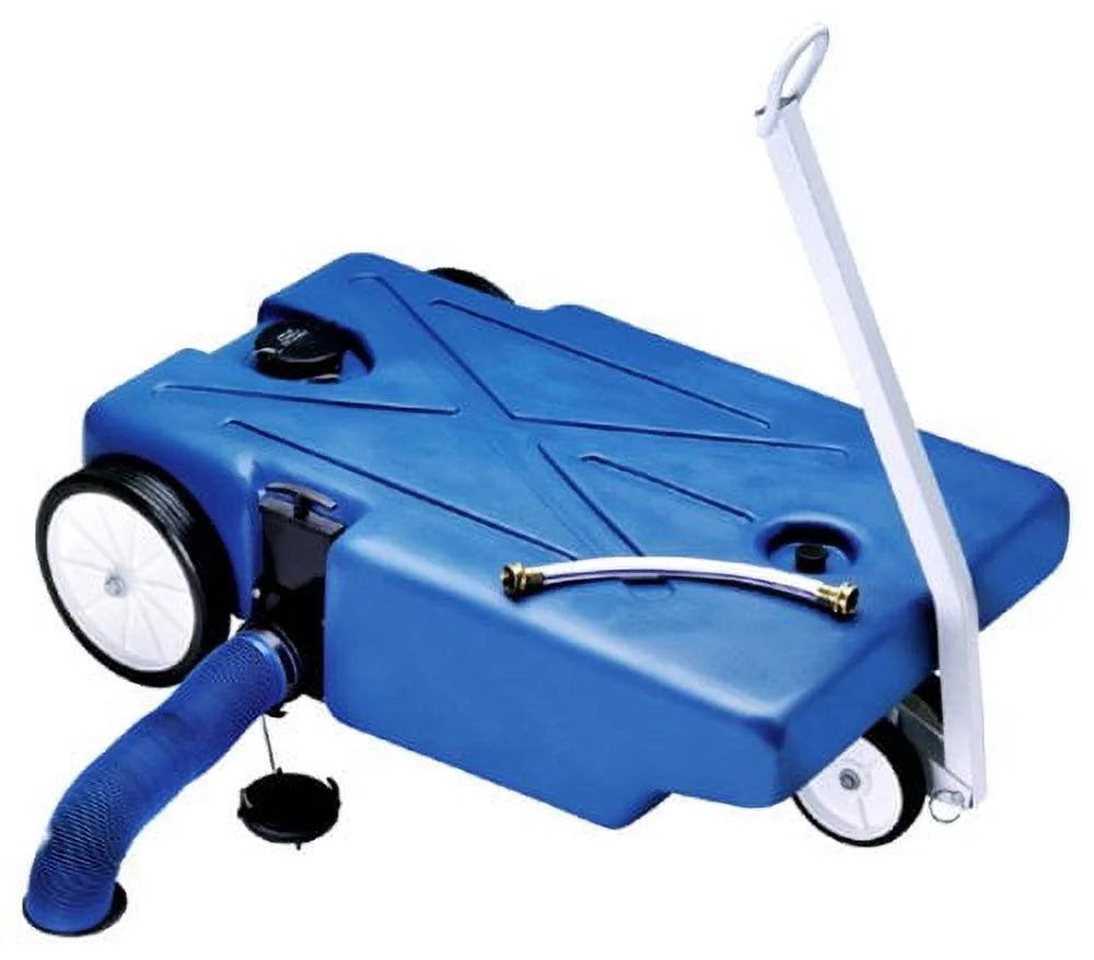 32-Gallon 4-Wheeler Portable Waste Tank Y856