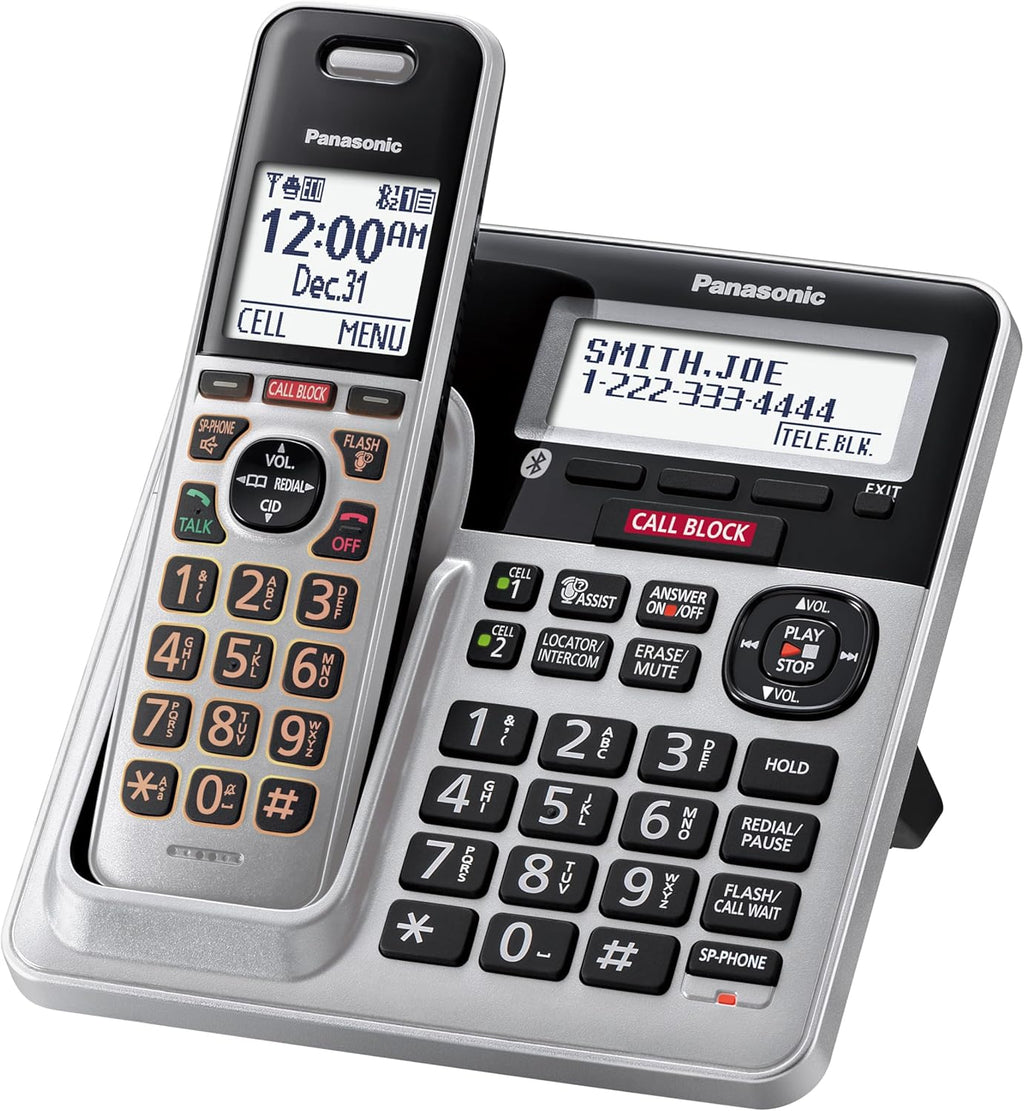 4-Handset DECT 6.0 Bluetooth Phone Bundle J587376