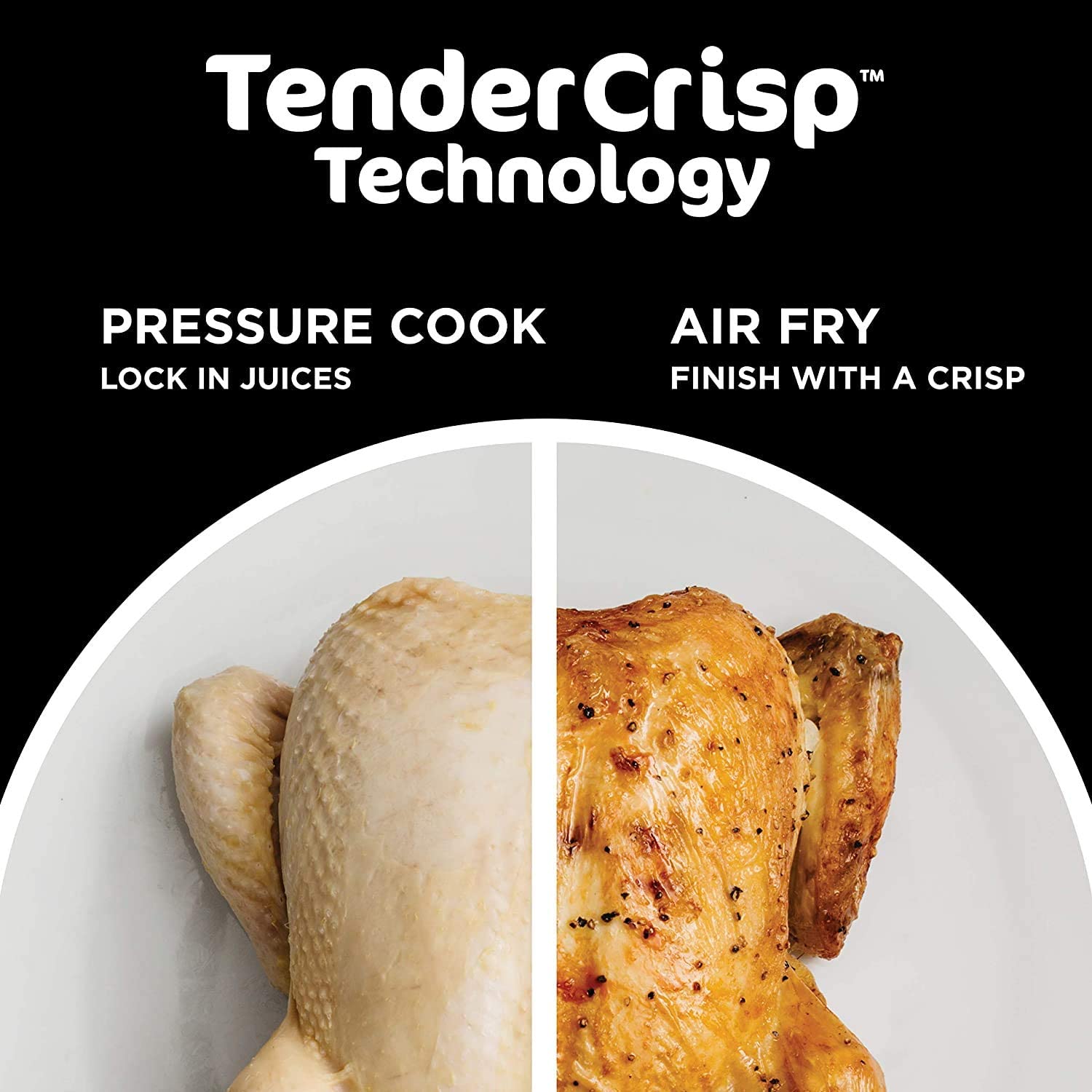 Restored 8-in-1 Multi-Cooker Pressure Cooker and Air Fryer 6.5 Qt K5663