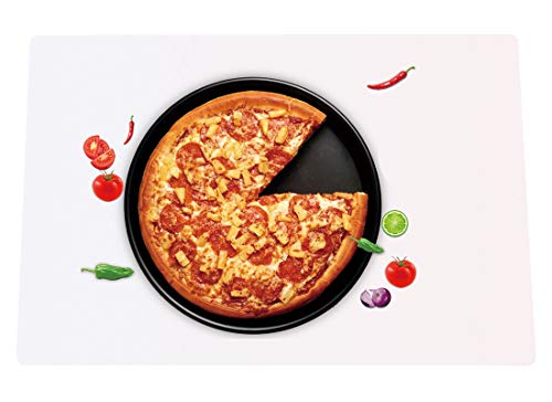 Extra Large Silicone Placemat, Black M9780