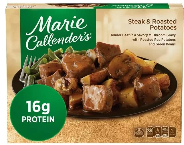Steak & Roasted Potatoes Frozen Meal, 11.9 oz, Pack of 6 Q149