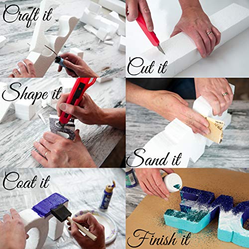 3 Pack 12x12x1.5 EPS Polystyrene Foam Blocks X939