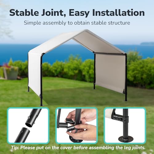 Gray Dog Tent with Waterproof Cover I84325