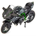 Black DieCast Motorcycle Model W265