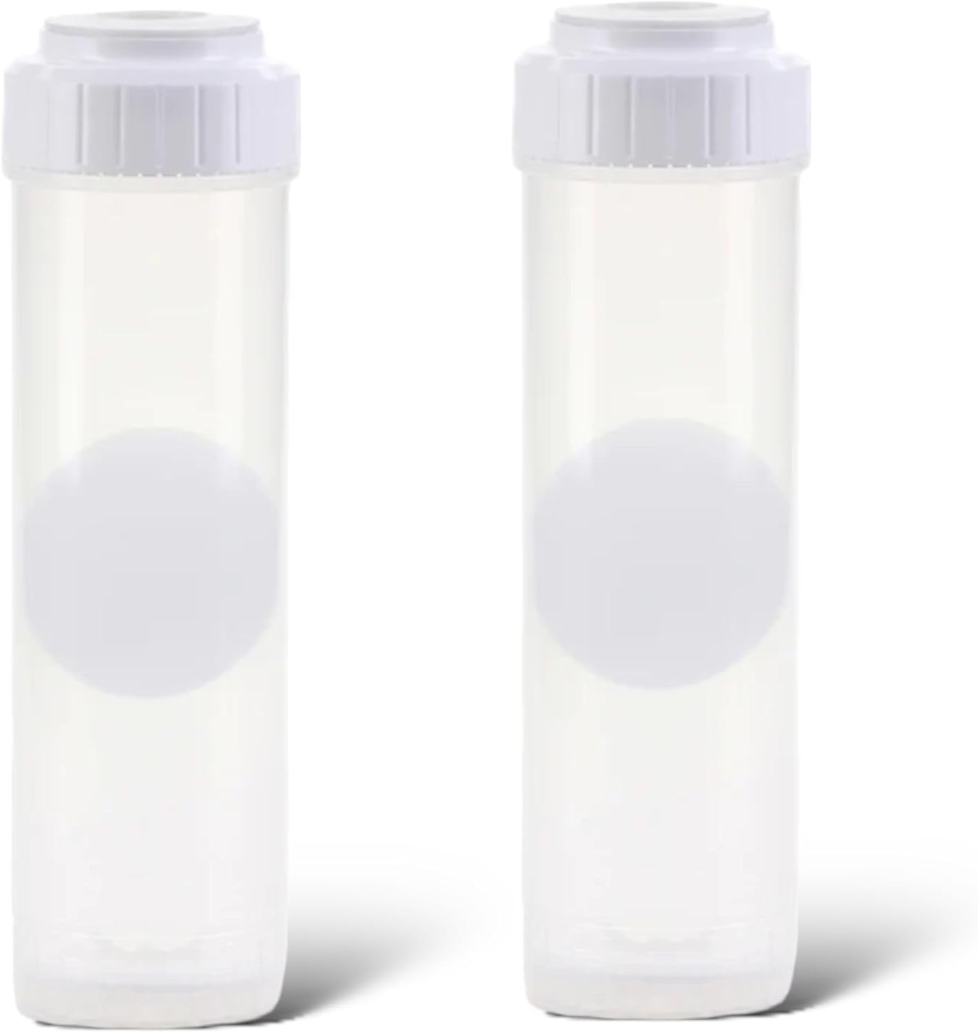 2 Pack Clear Standard Size Water Filter Cartridge 2.5 x 10 M1583