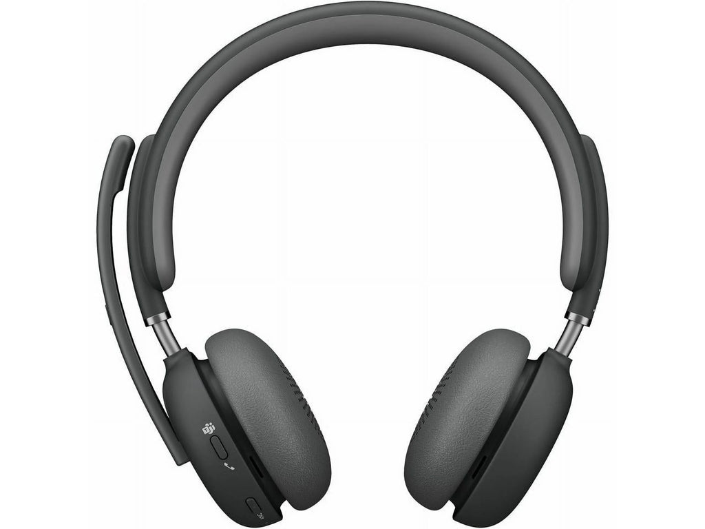 Wireless Bluetooth Over-the-head Headset with Microphone Graphite X65239