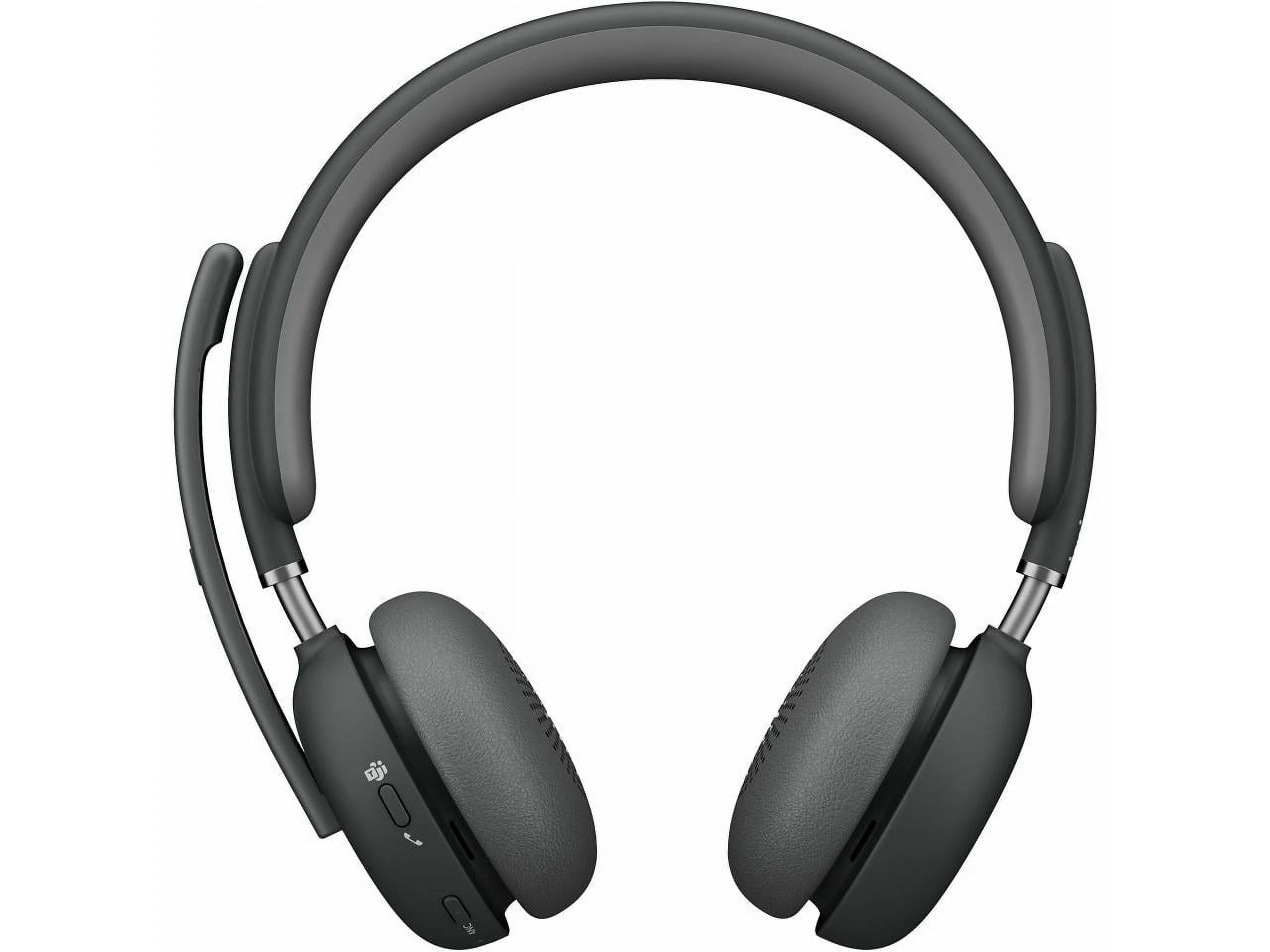 Wireless Bluetooth Over-the-head Headset with Microphone Graphite X65239