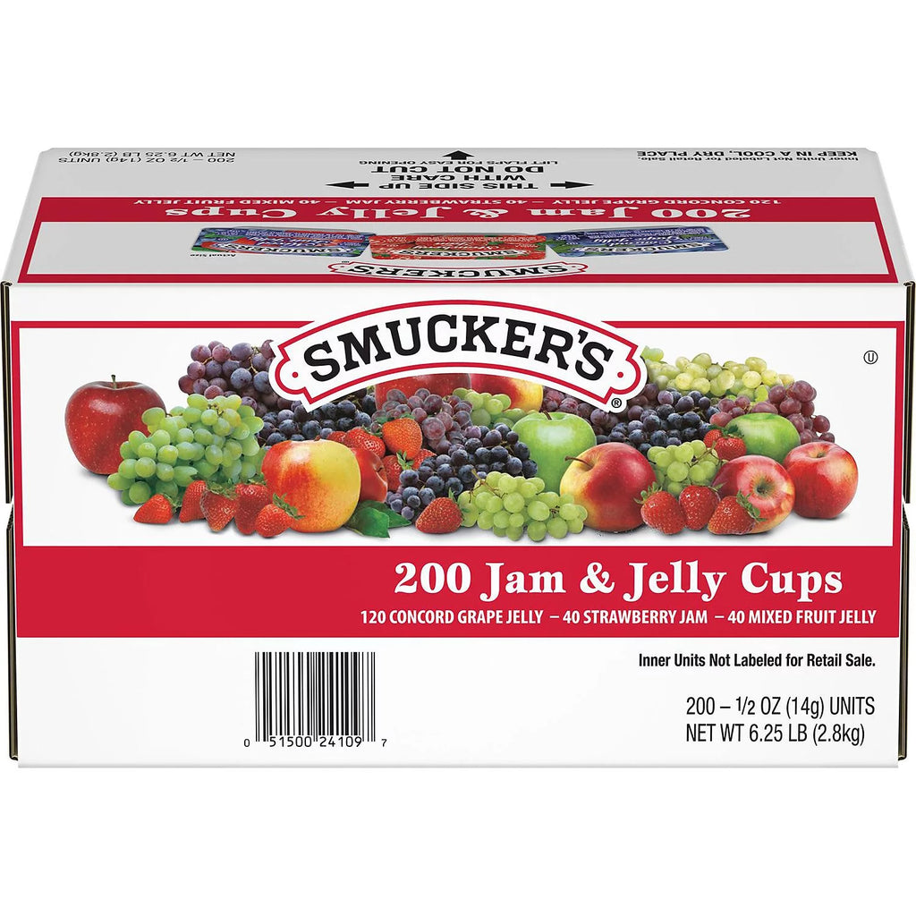Assorted Jelly Cups (0.5 Ounce, 200 Count) F26736