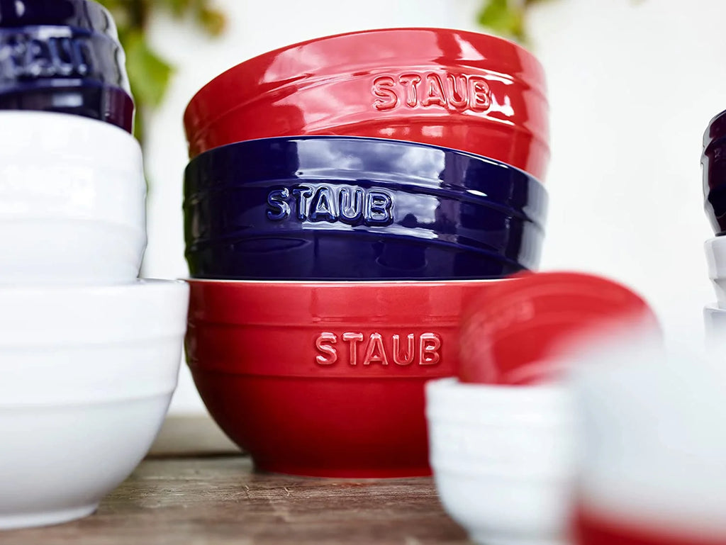 Ceramics Universal Bowl Set, 6.5-inch, Cherry, 32 Ounces T57380