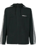Adidas Originals three stripe windbreaker jacket