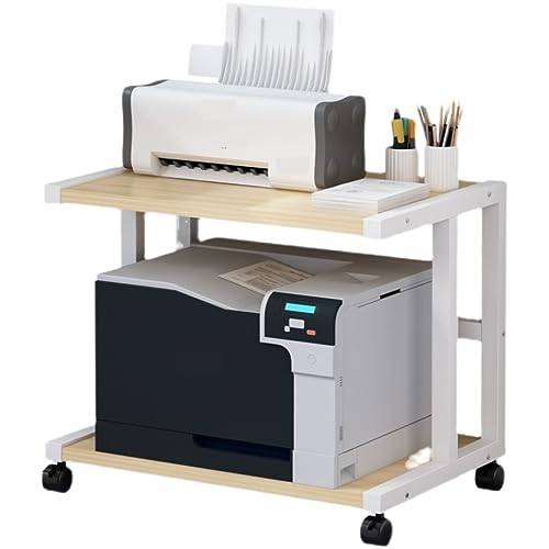 2 Tier Printer Stand with Wheels M700