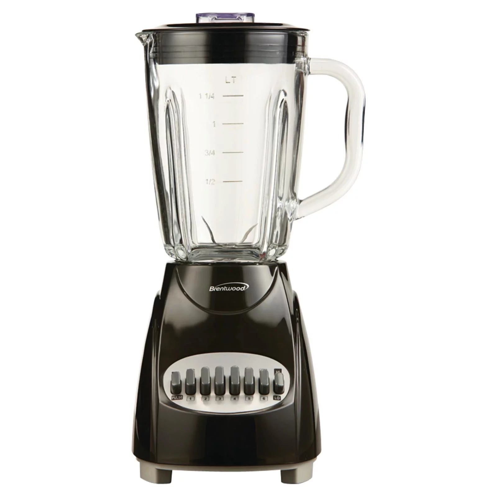Black 12-Speed plus Pulse Blender with Glass Jar X137