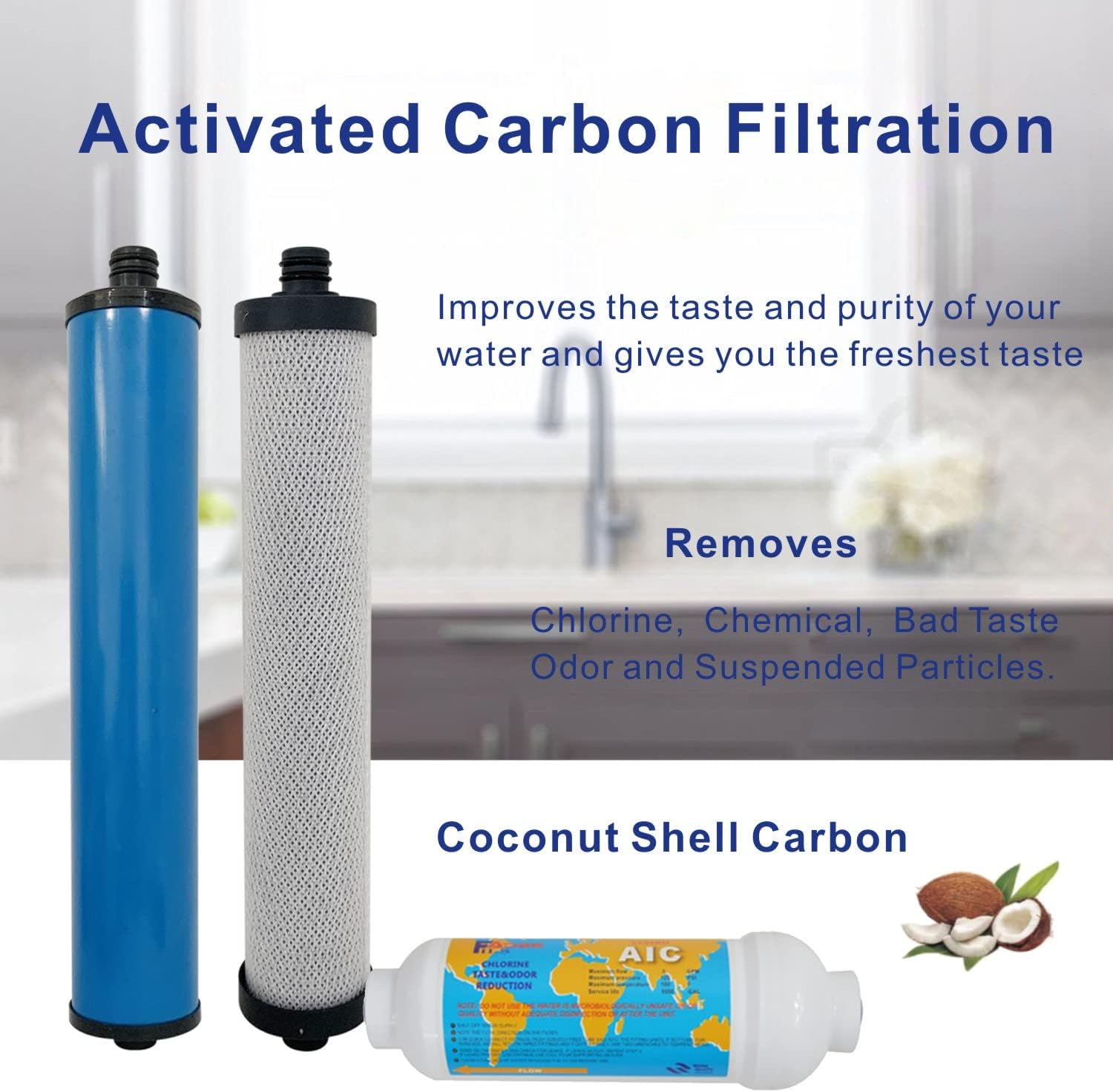 Replacement Filter Set with Membrane for Reverse Osmosis System V37971