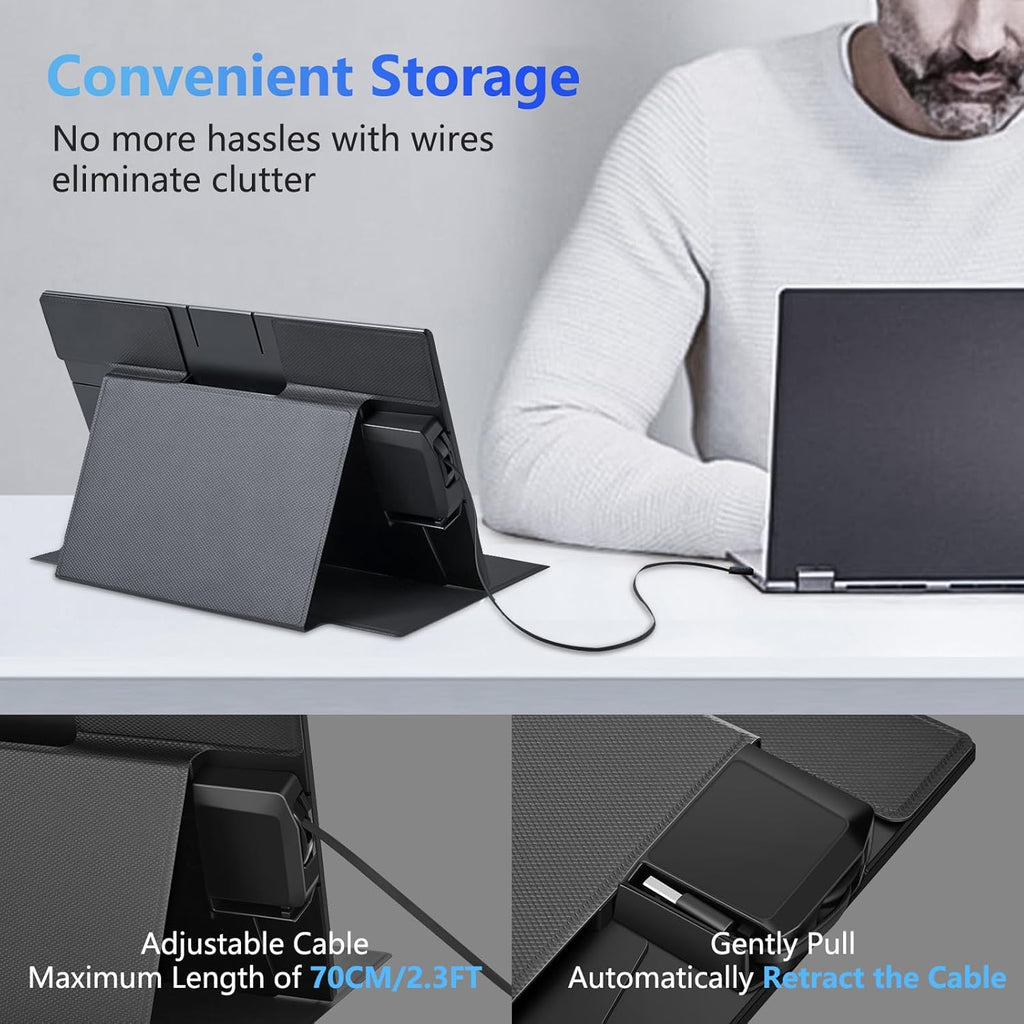 14 Inch 1080P FHD IPS USB C Portable Monitor P663