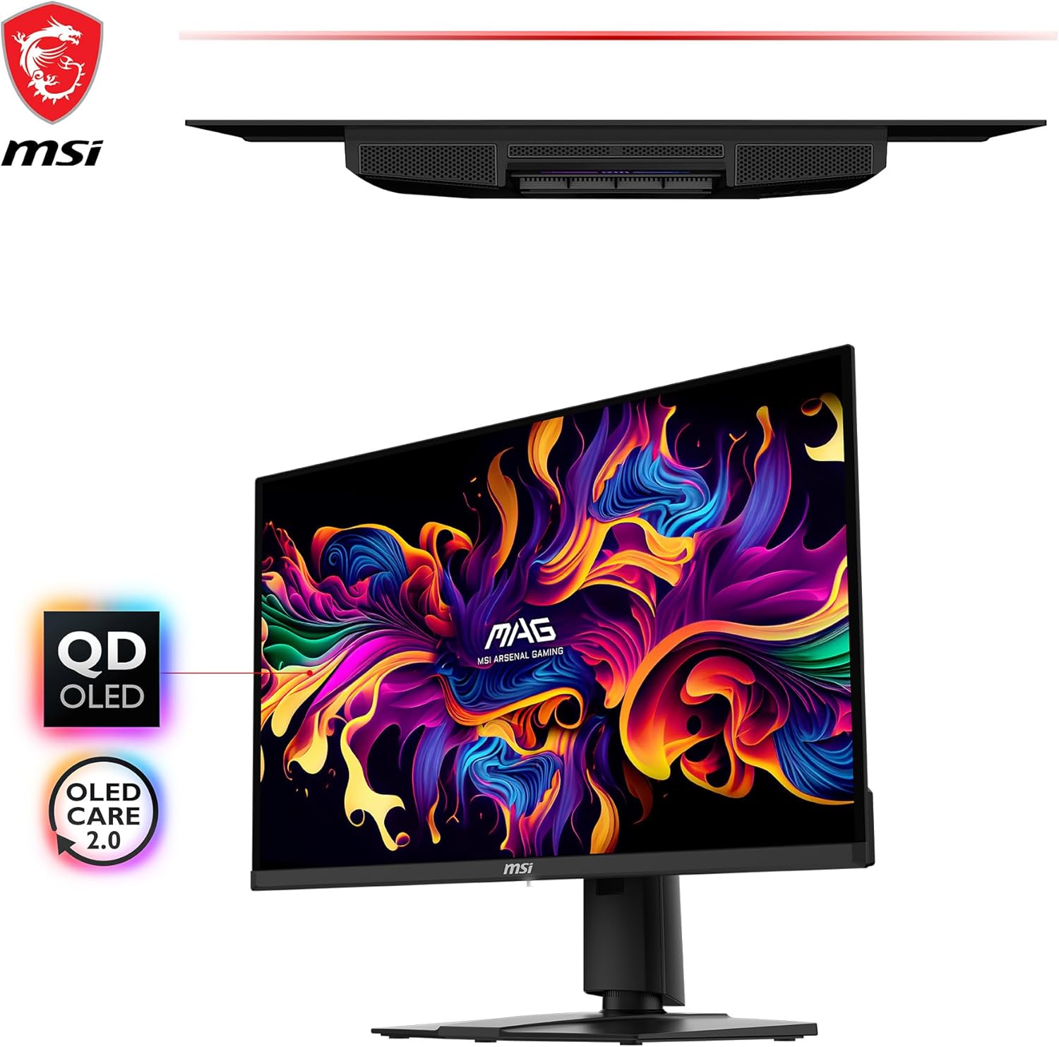 27 OLED Gaming Monitor, 2560 x 1440 QHD, 360Hz, True Black HDR 400 X44256