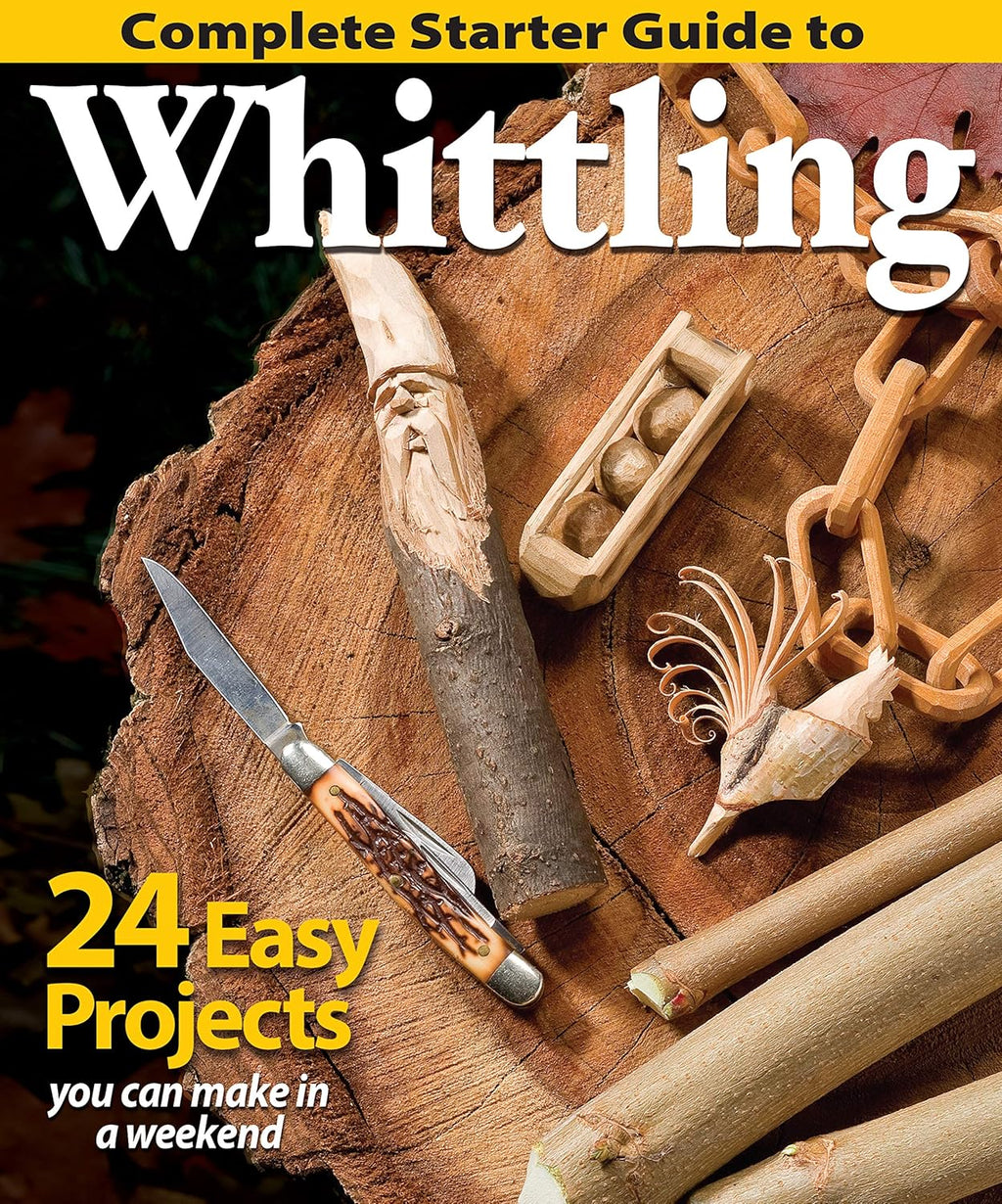 Whittling Guide with Step-by-Step Instructions and Patterns R76909