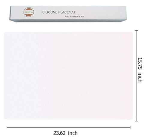 Extra Large Silicone Placemat, Black M9780